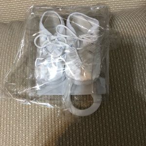 Baby boy christening shoes